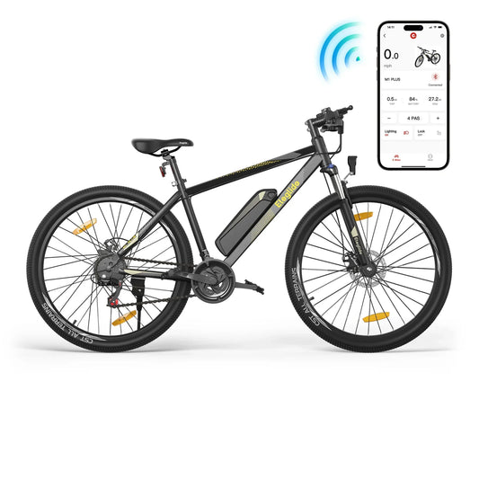Eleglide M1 Plus Electric Mountain Bike 12.5Ah | 15.53mph - Black