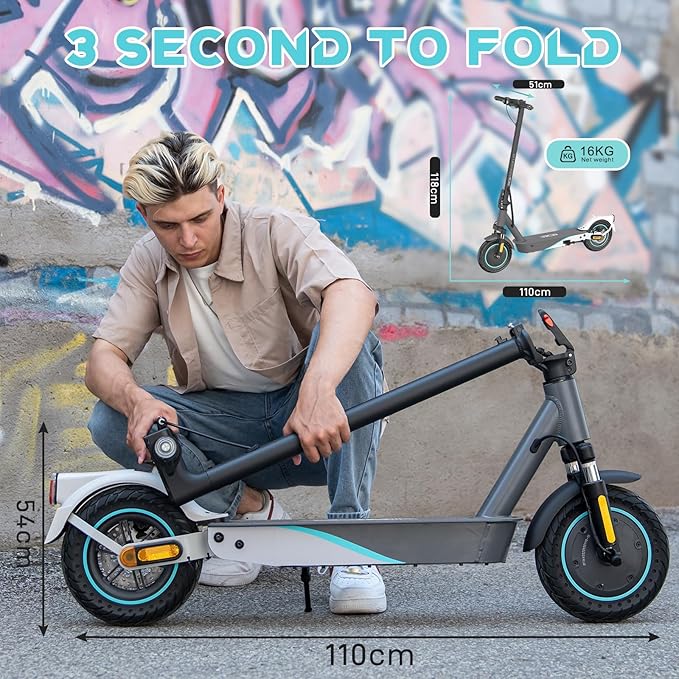 RCB R19 Electric Scooter | 11.4ah | 20miles | 21.7mph For Kids/Adults