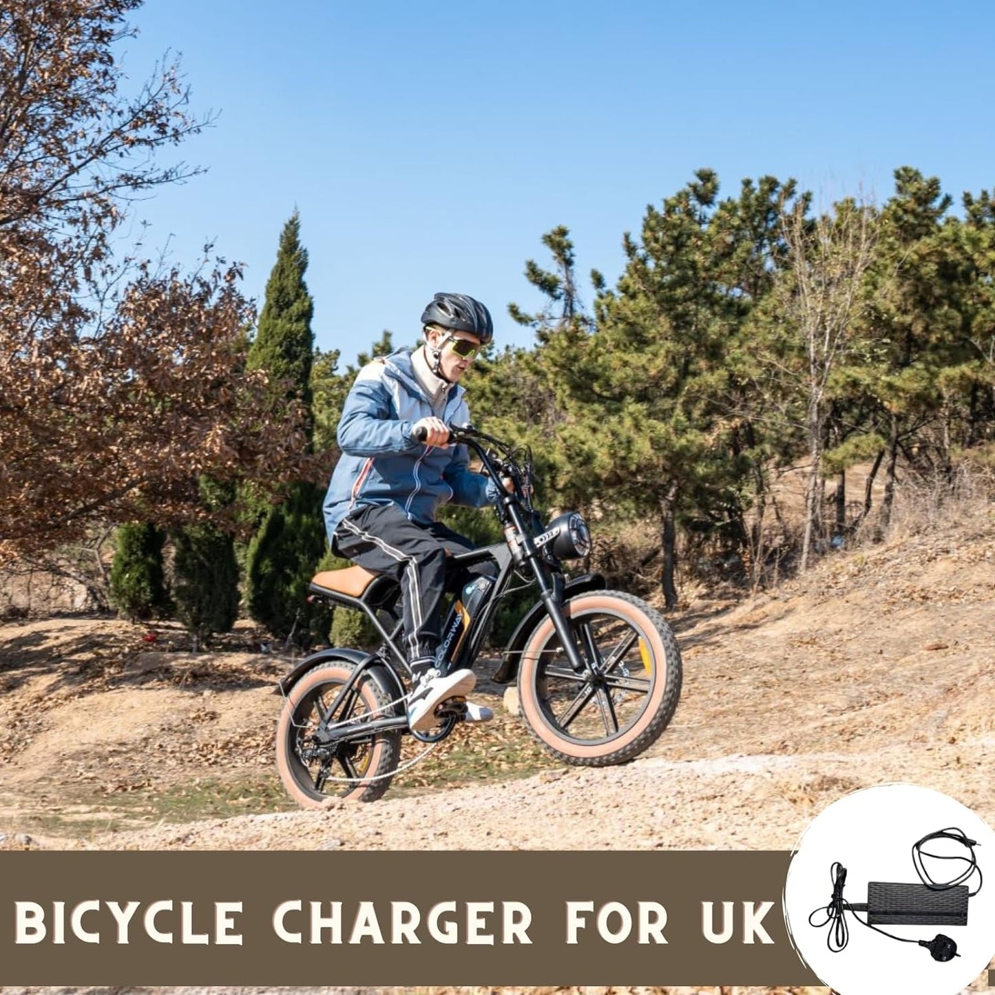 ColorWay BK29 E Bike | 10.4Ah | 40Miles | 20mph - Orange