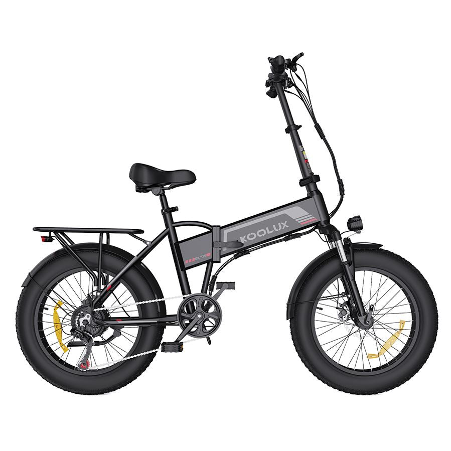 KOOLUX BK10S Best Electric Bikes UK | 13Ah | 55Miles | 55 Mph - Black