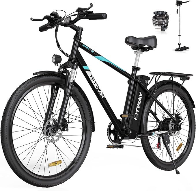 BK3S Hitway Electric Bike UK | 14Ah | 37miles