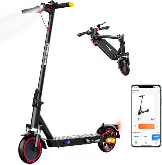 EV85F EverCross Electric Scooter | 7.8Ah | 18.6 miles | 15.5mph - Black