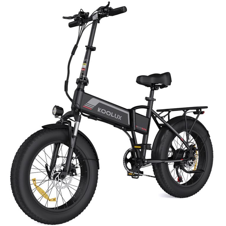 KOOLUX BK10S Best Electric Bikes UK | 13Ah | 55Miles | 55 Mph - Black