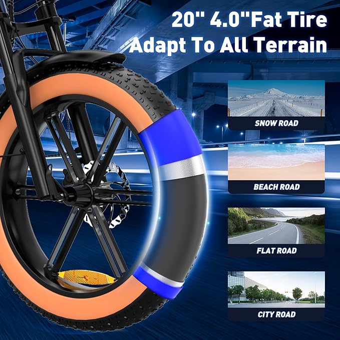 COLORWAY BK29 Electric city Bikes | 15ah | 62miles | 15Mph - OrangeBlack/OrangeBlue for Adults