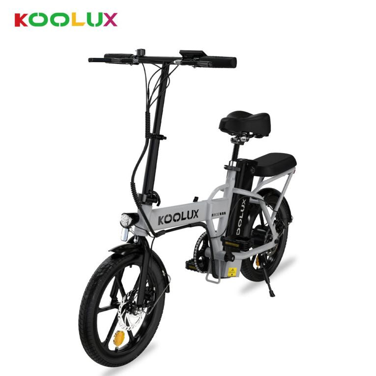 KOOLUX BK5 Folding E Bike | 10 Ah | 43 miles | 15 Mph - Black
