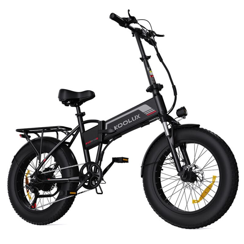 KOOLUX BK10S Best Electric Bikes UK | 13Ah | 55Miles | 55 Mph - Black