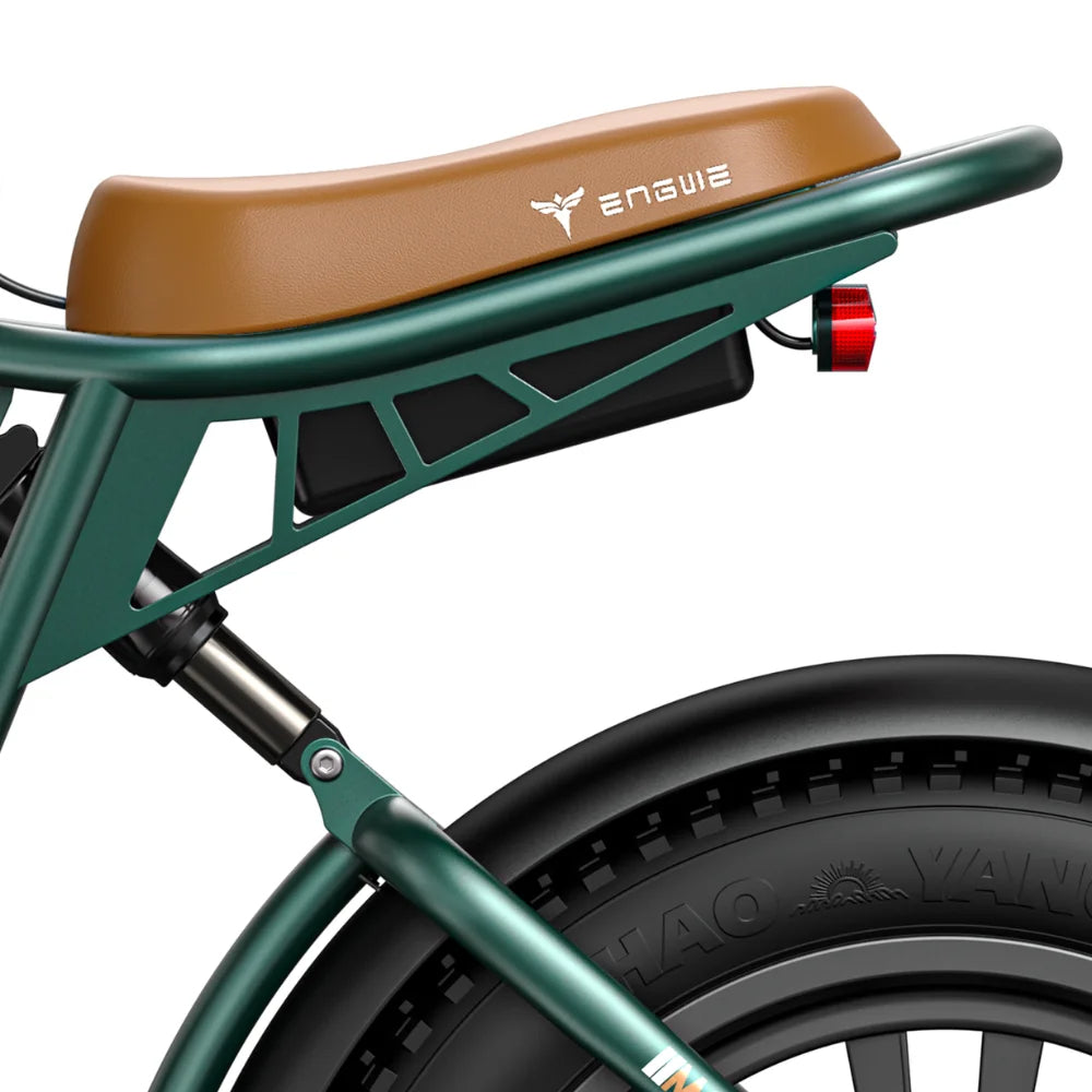 ENGWE M20 Longest Range Electric Bike | 13Ah | 47miles | 28mph - Black/Green