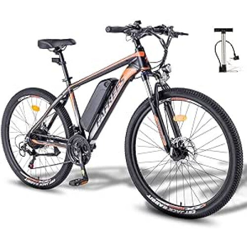Fafrees Hailong Electric Mountain Bikes | 13Ah | 32 miles | 15.5Mph - Black/White