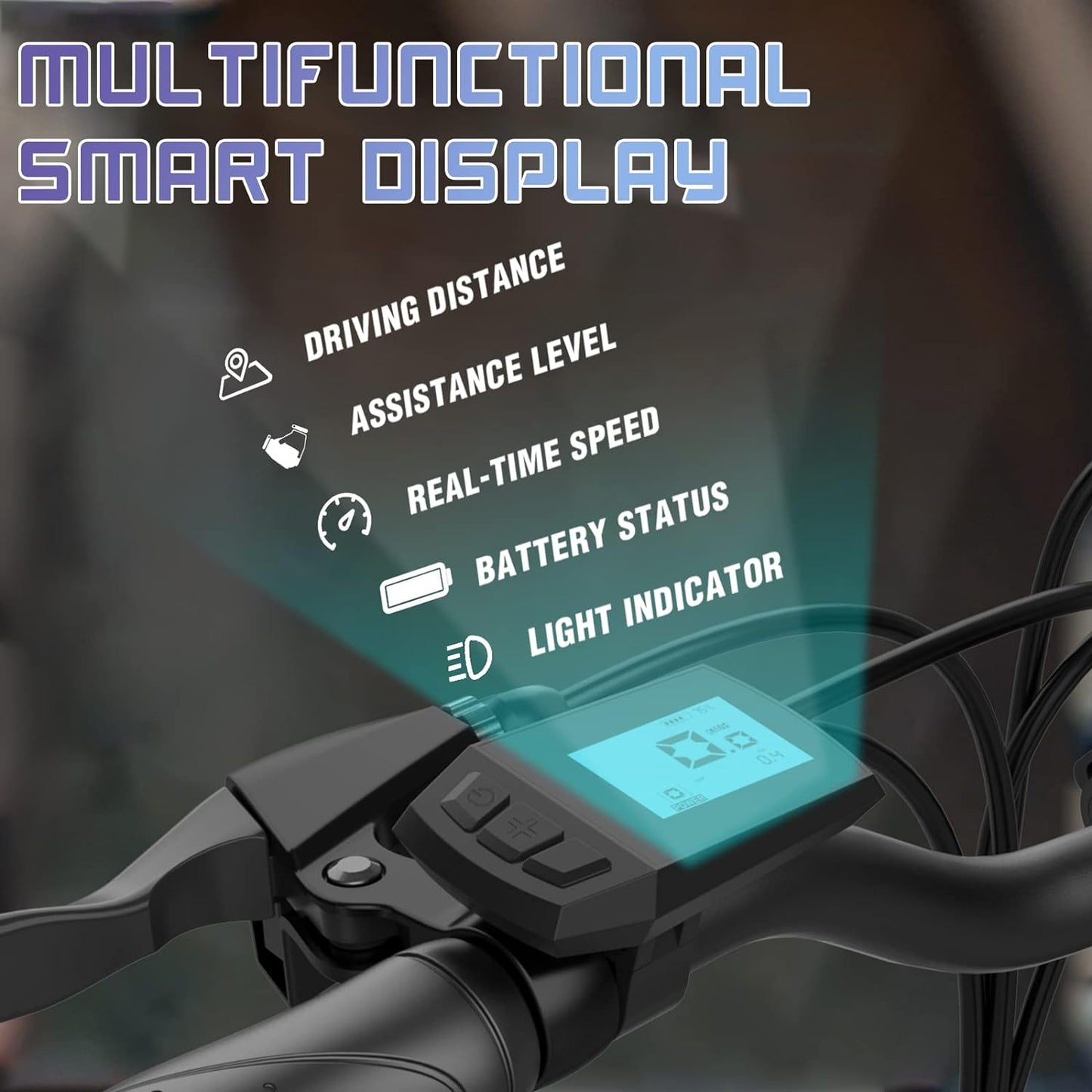 BK2 Hitway Folding Electric Bike | 7.8Ah | 31 miles | 15.5 Mph - Grey / Black Green