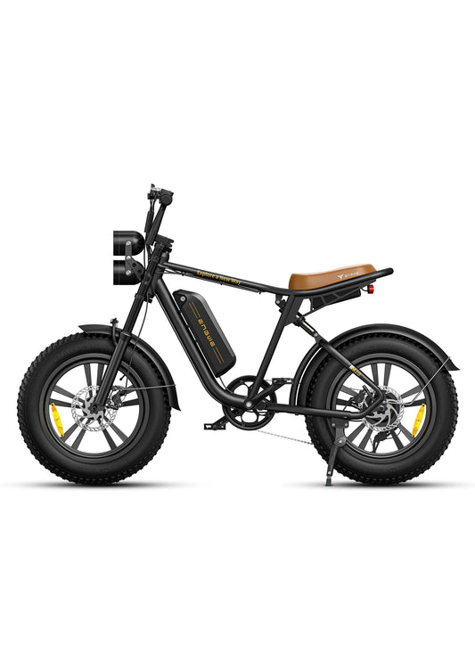 ENGWE M20 Longest Range Electric Bike | 13Ah | 47miles | 28mph - Black/Green